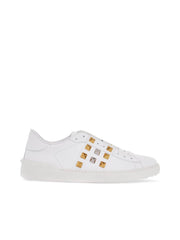 Rockstud Untitled Leather Sneakers 0
