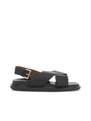 Leather Fussbett Sandals 0