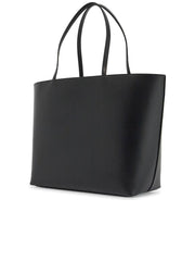 Calfskin Shopping Bag With Embossed Logo 1