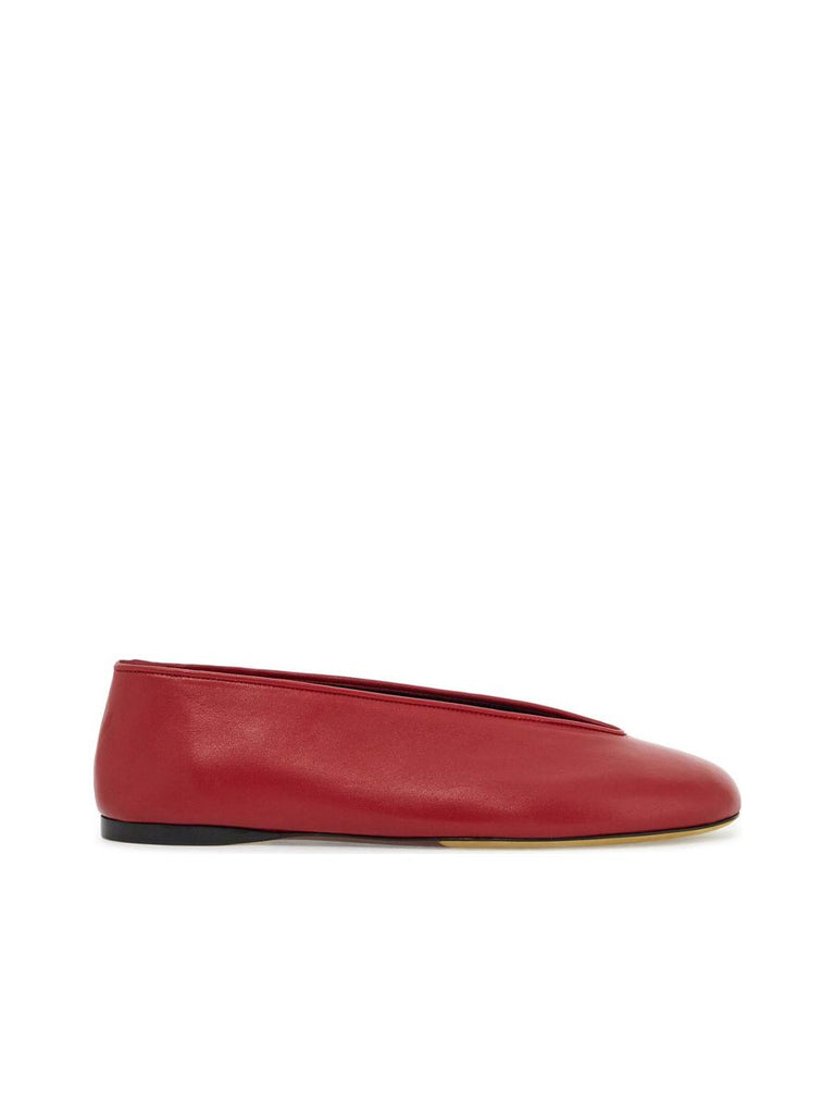 Nappa Leather Duck Ballerinas 0