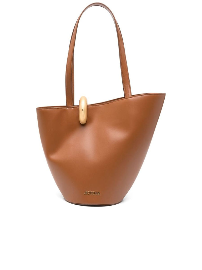 Le Bambino Moyen Leather Tote 0