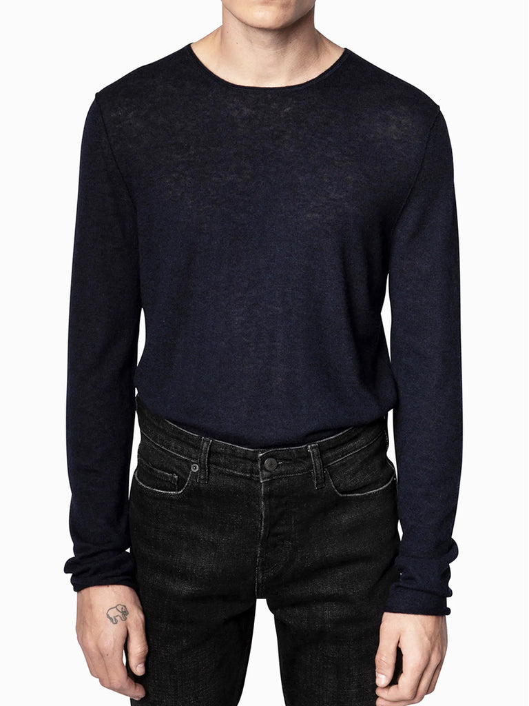 Teiss Cashmere Sweater in Ink