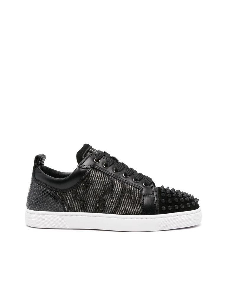 Panelled Leather Sneakers 0