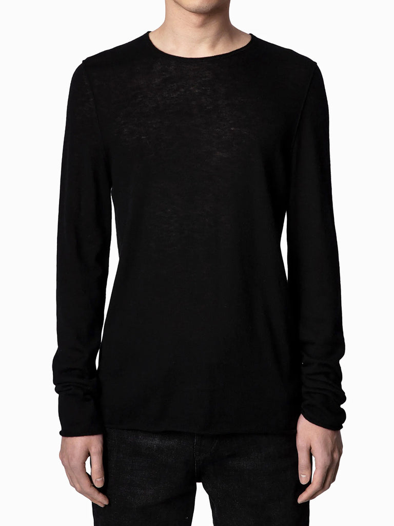 Teiss Cashmere Sweater in Black