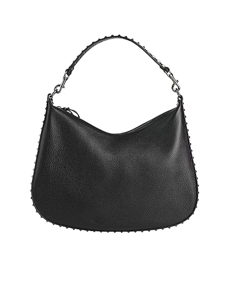 Rockstud Hobo Leather Bag