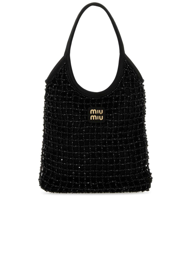 Embellished Satin Handbag 0