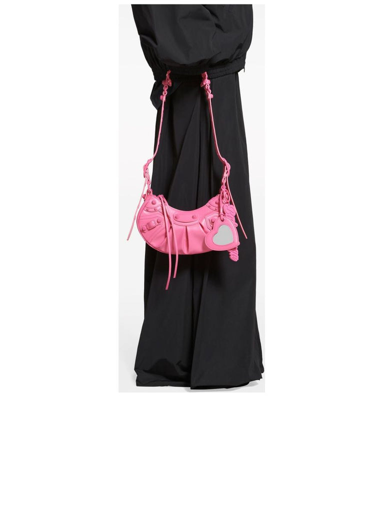 Le Cagole XS Shoulder Bag in Fuchsia COSETTE