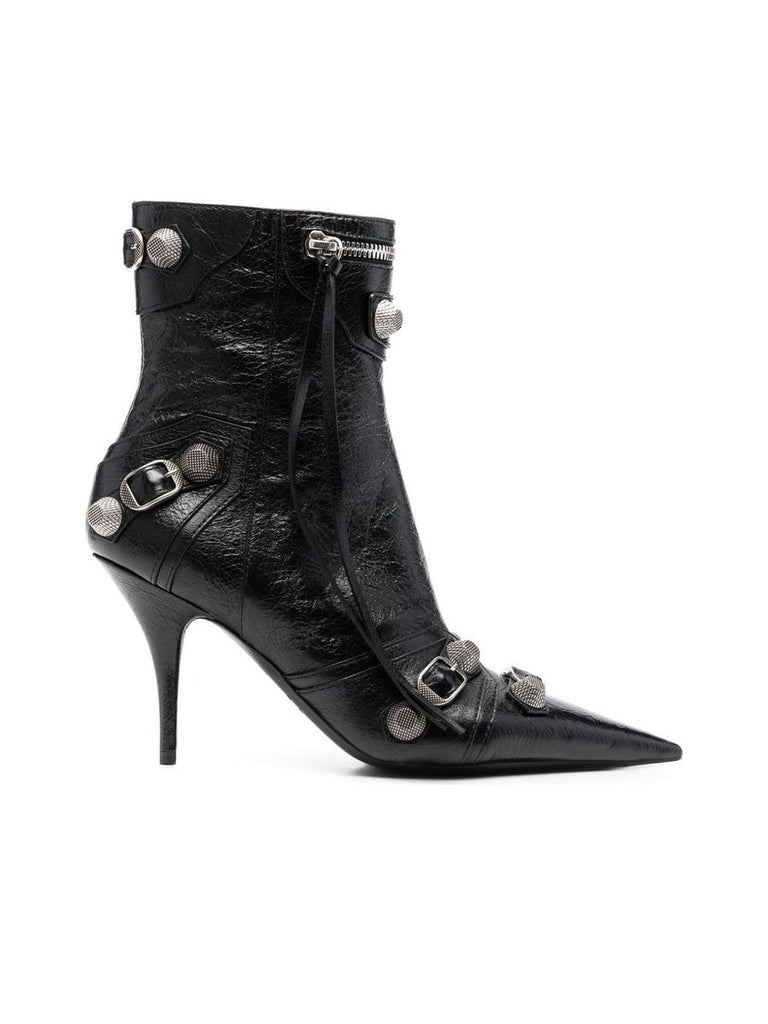 Cagole Leather Ankle Boots 0