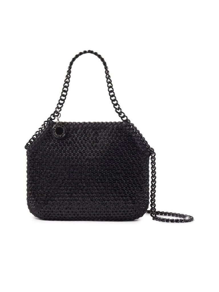 Crystal Embellished Shoulder Bag 0