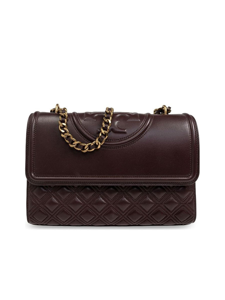 Quilted Foldover Shoulder Bag 0