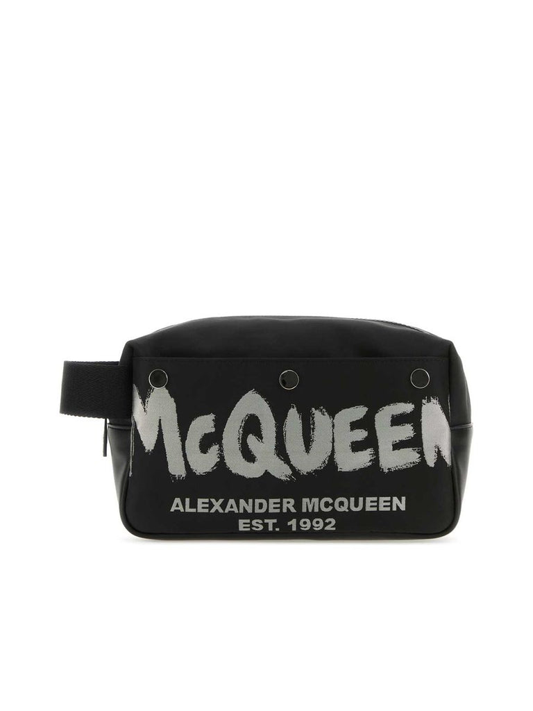 Mcqueen Graffiti Beauty Case 0
