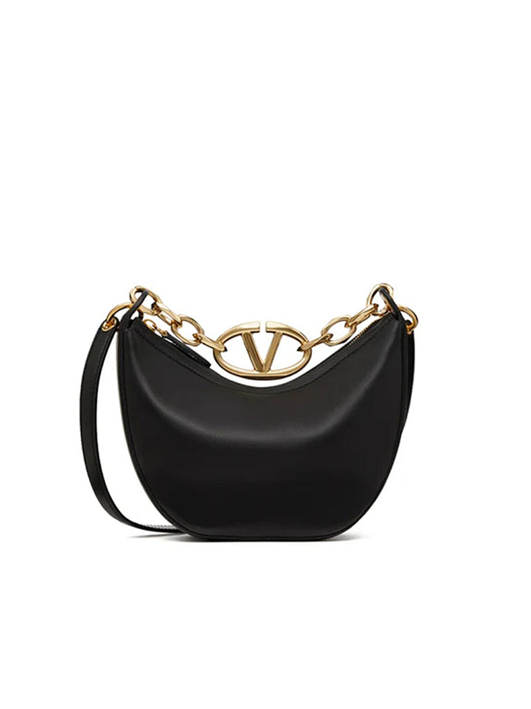 Mini Vlogo Moon Hobo Bag