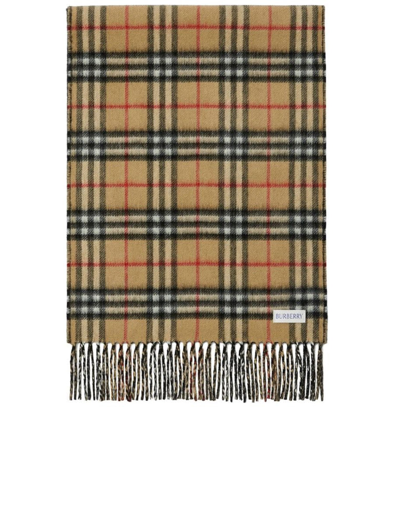 Nova Check Cashmere Scarf COSETTE