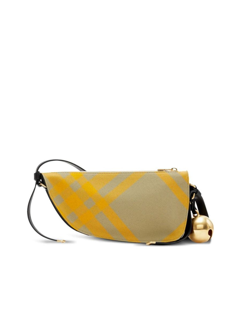 Check Pattern Bell Charm Shoulder Bag – COSETTE