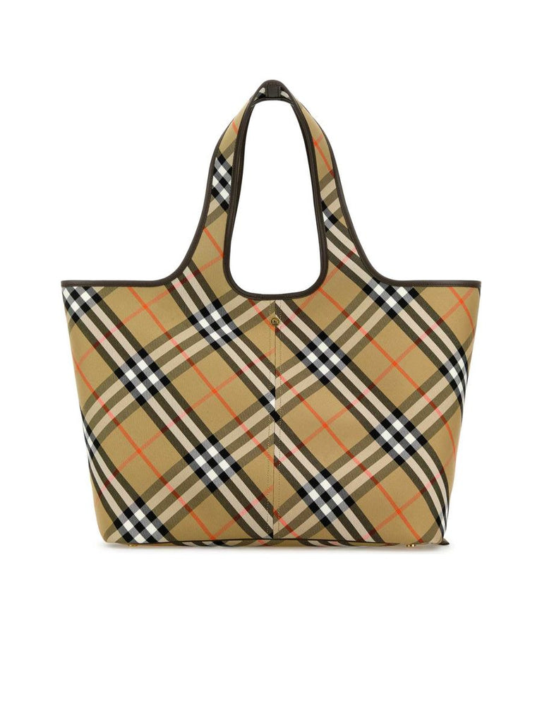 Medium Check Shopping Bag 0
