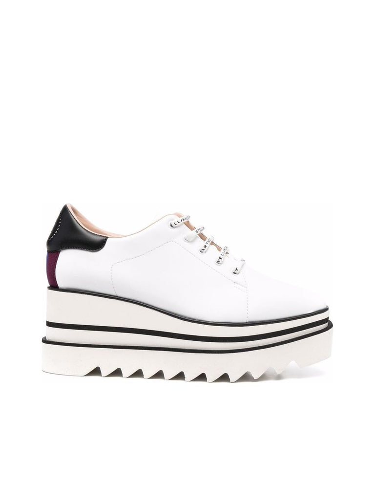 Perforated Logo Platform Sneakers 0