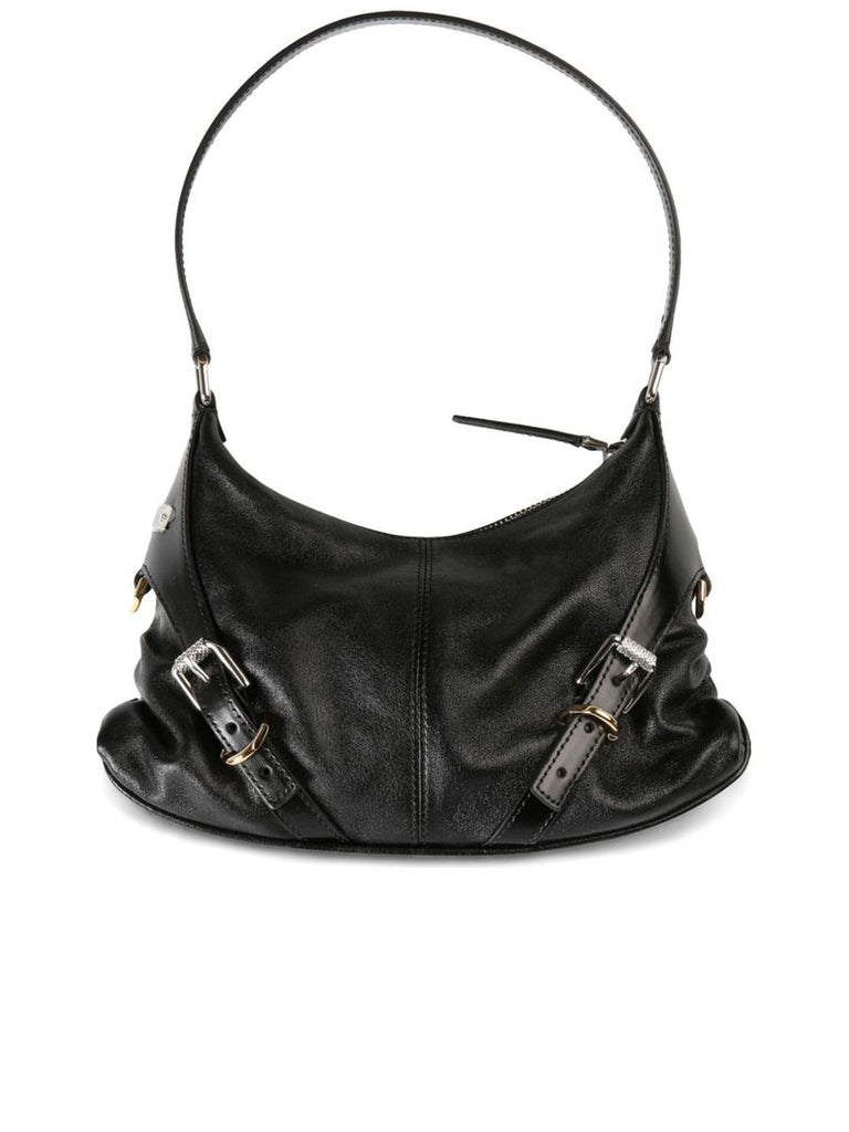 Voyou Leather Hobo Bag 0
