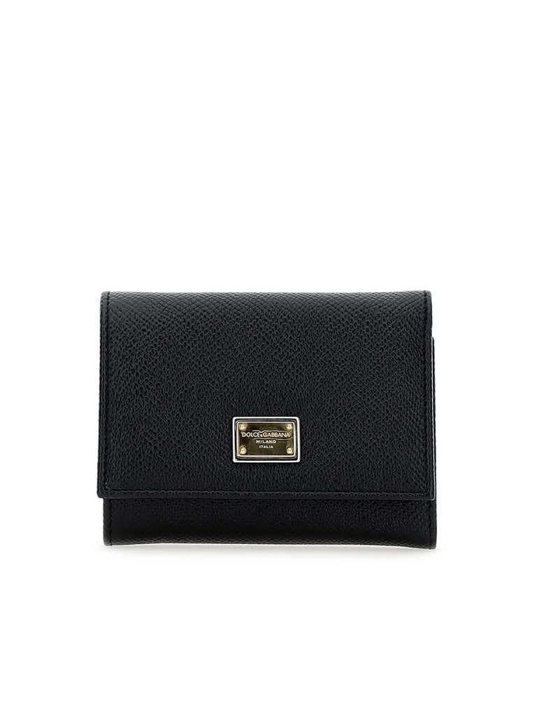 Dauphine Calfskin French-Flap Wallet