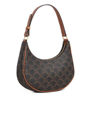Ava Bag in Triomphe Canvas and Calfskin in Tan