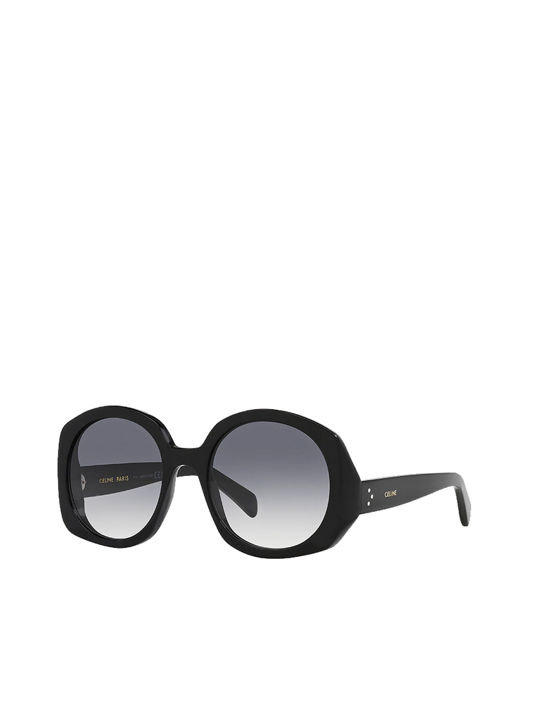 Round Sunglasses CL40242I in Black