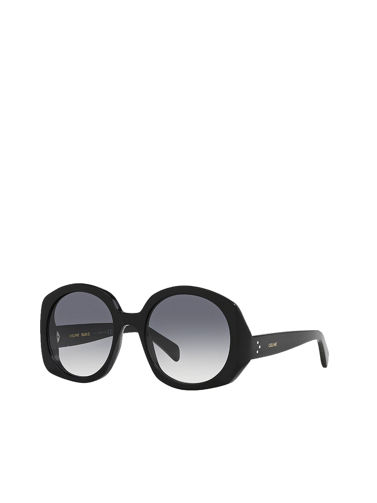 Celine oversized round acetate best sale sunglasses