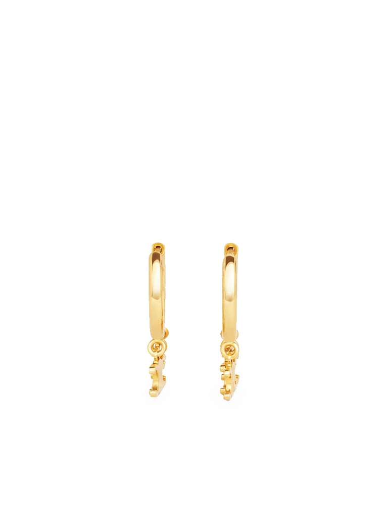 Triomphe Trio Hoops in Brass with Gold Finish