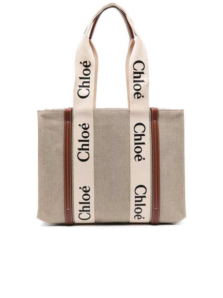 Woody Canvas Medium Tote 0
