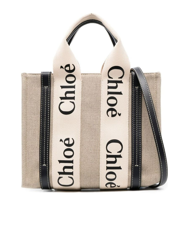 Shopper Tote With Logoprint Strap 0