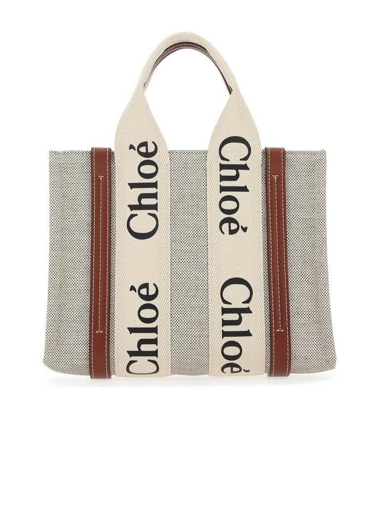 Multicolor Fabric Small Woody Shopping Bag 0
