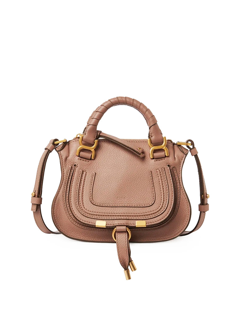 Marcie Mini Double Carry bag in Woodrose