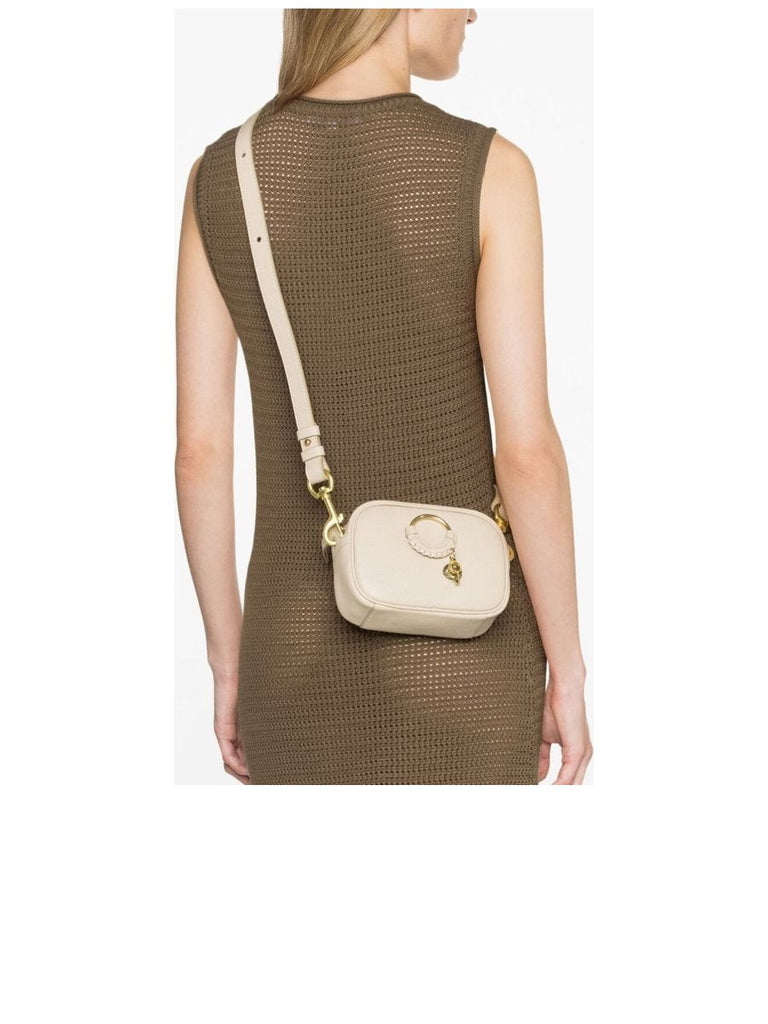 Mini Hana Crossbody Bag in Beige COSETTE