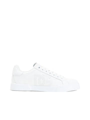 Leather Laceup Sneakers 0