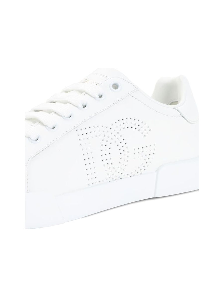 Leather Laceup Sneakers 1