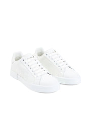 Leather Laceup Sneakers 2