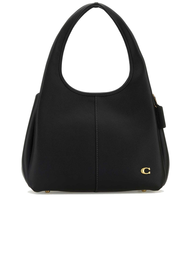Polished Pebble Leather Lana Shoulder Bag 0