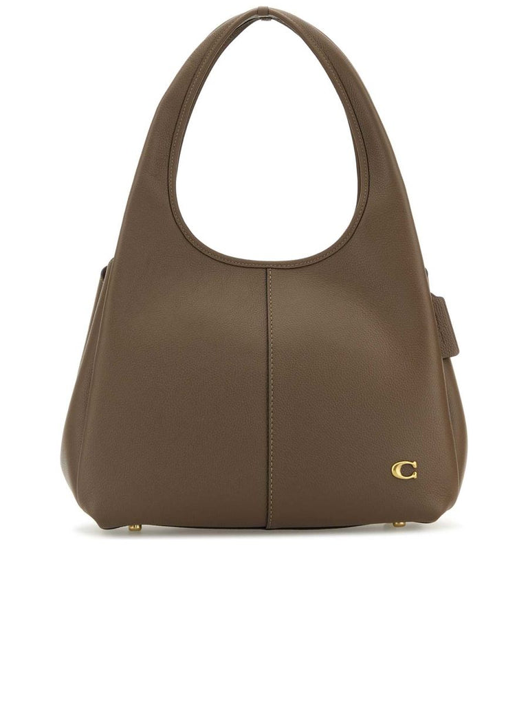 Polished Pebble Leather Lana Shoulder Bag 0