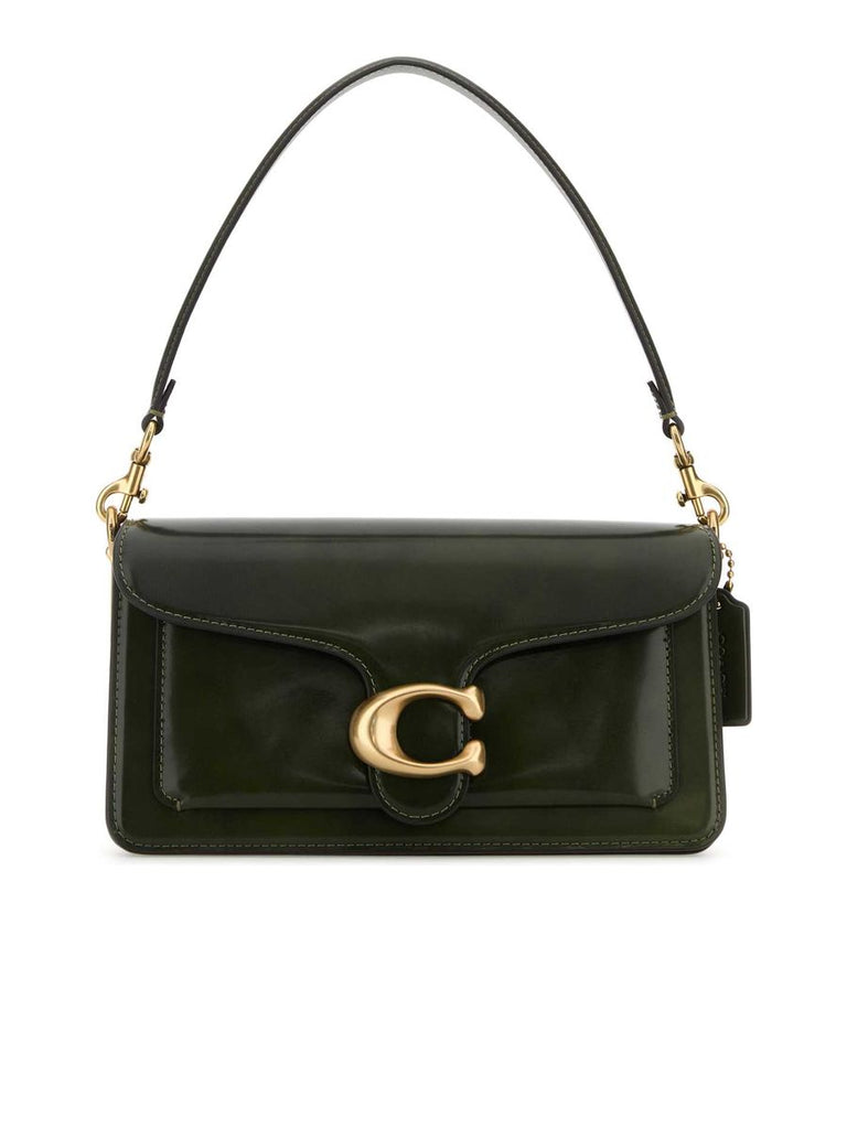 Spazzolato Leather Tabby Shoulder Bag 0