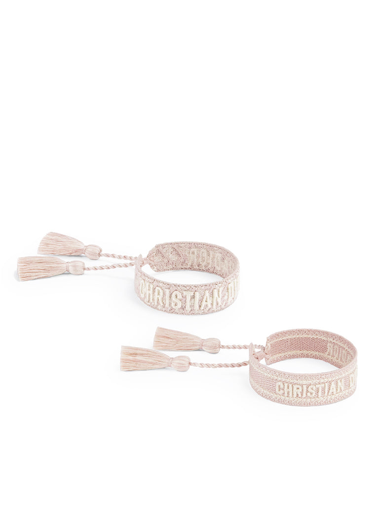 J'Adior Bracelet Set in Rose Des Vents Dior Oblique Cotton – COSETTE