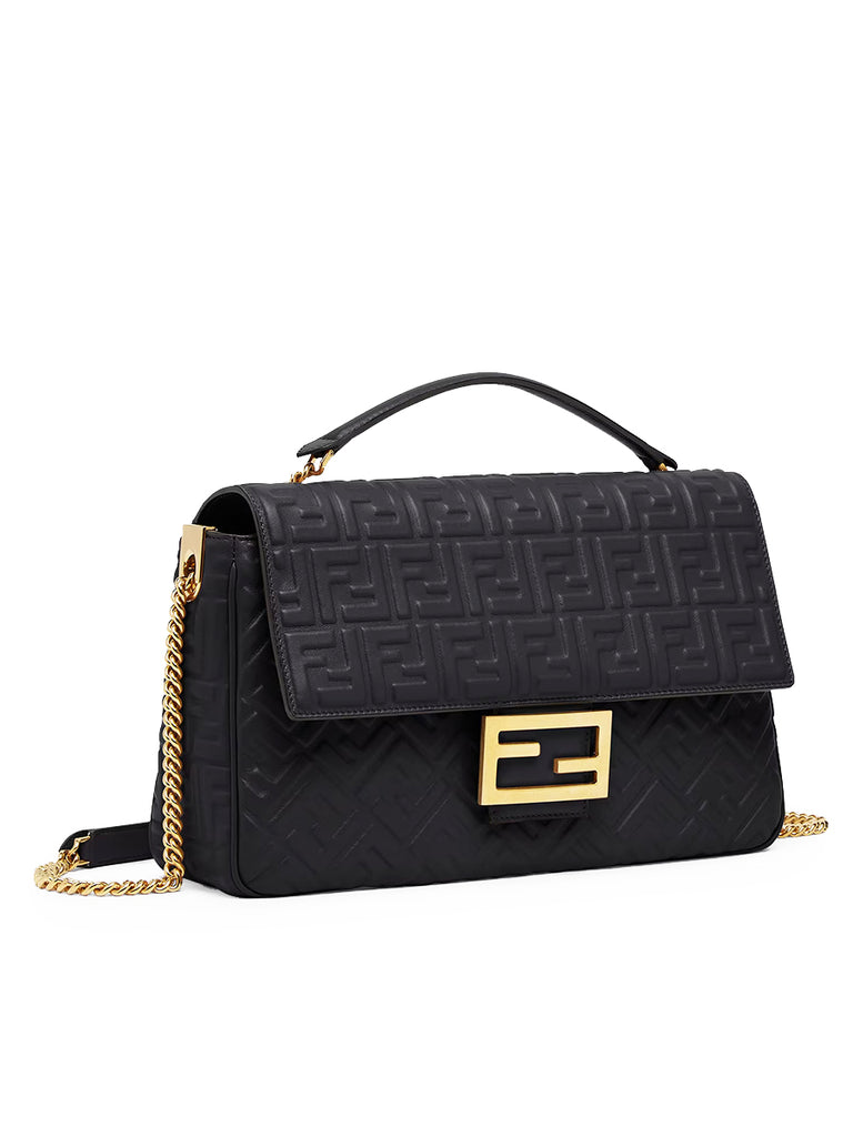 Fendi baguette bag cheap black