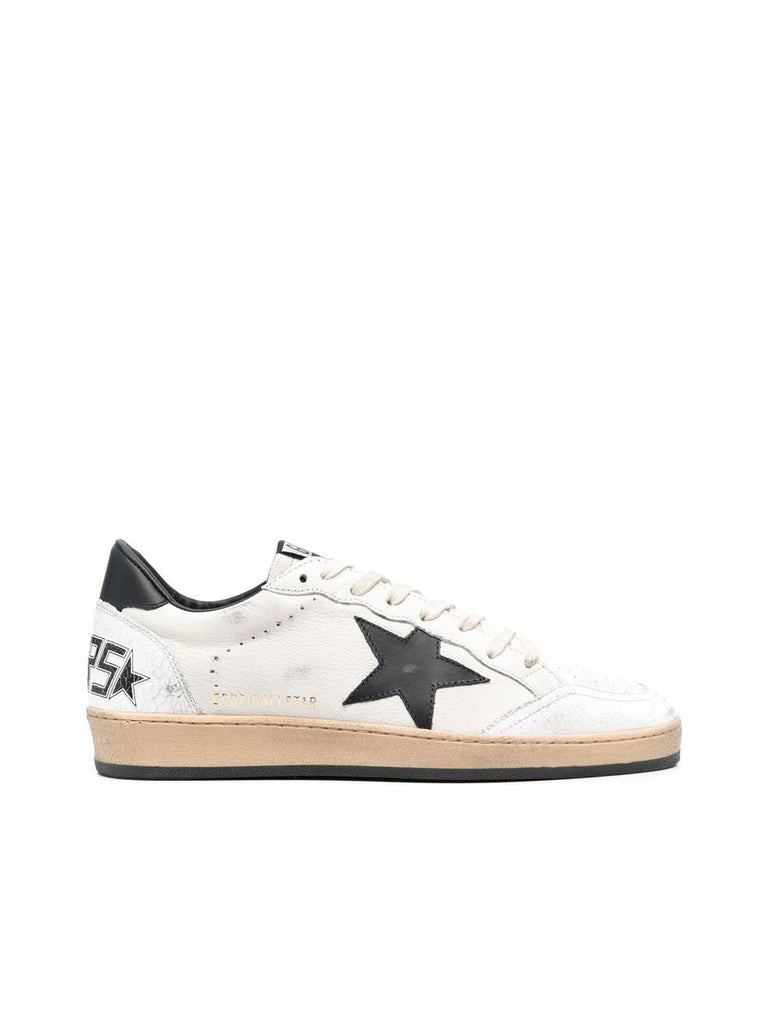 Star Patch Leather Sneakers 0