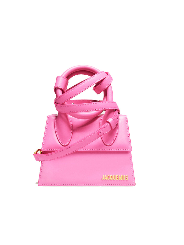 HOT Jacquemus Le Chiquito Noeud Bag Pink Le Chiquito Noeud