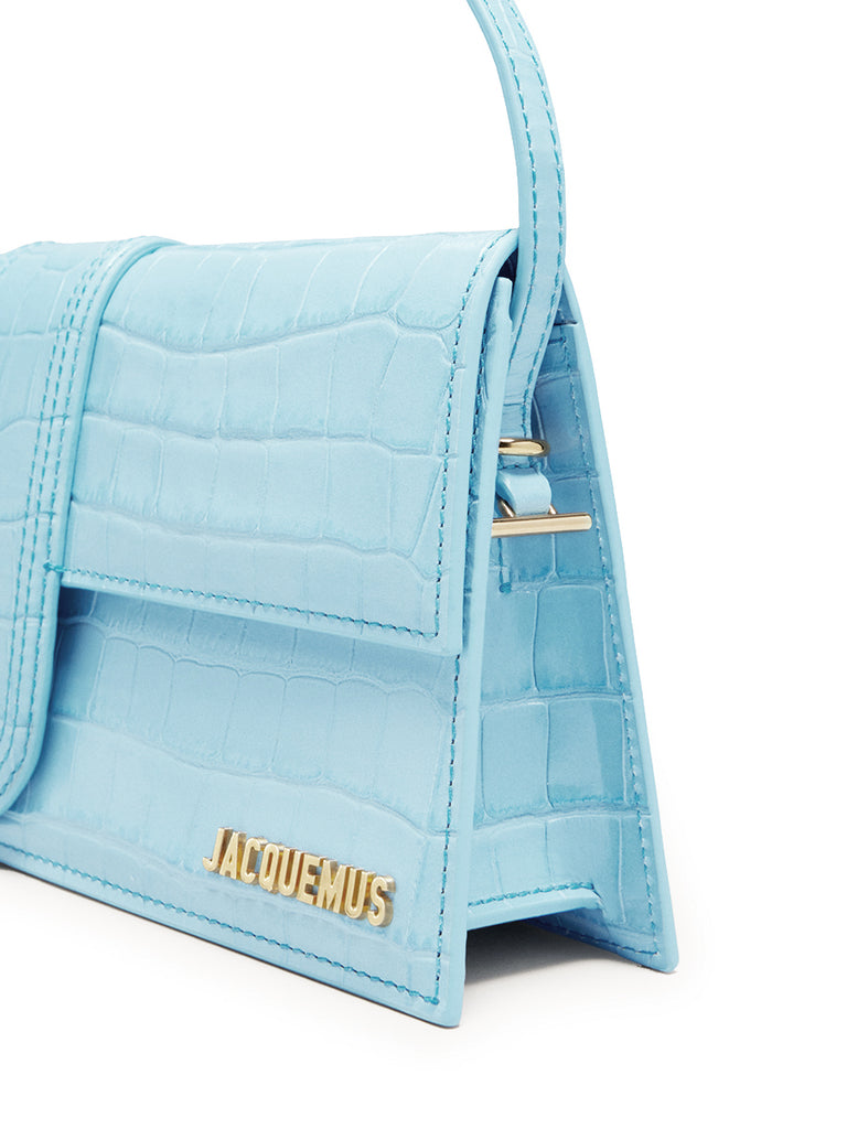 Le Bambino Long in Croco Blue – COSETTE