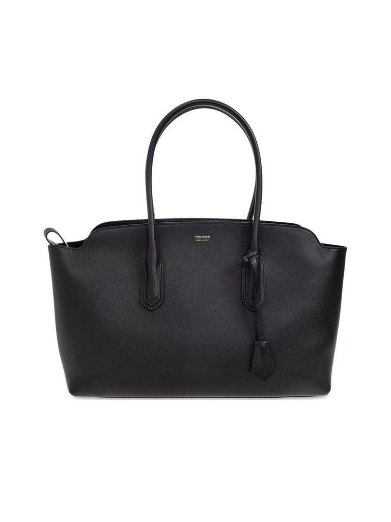 Large Leather Shopper 0