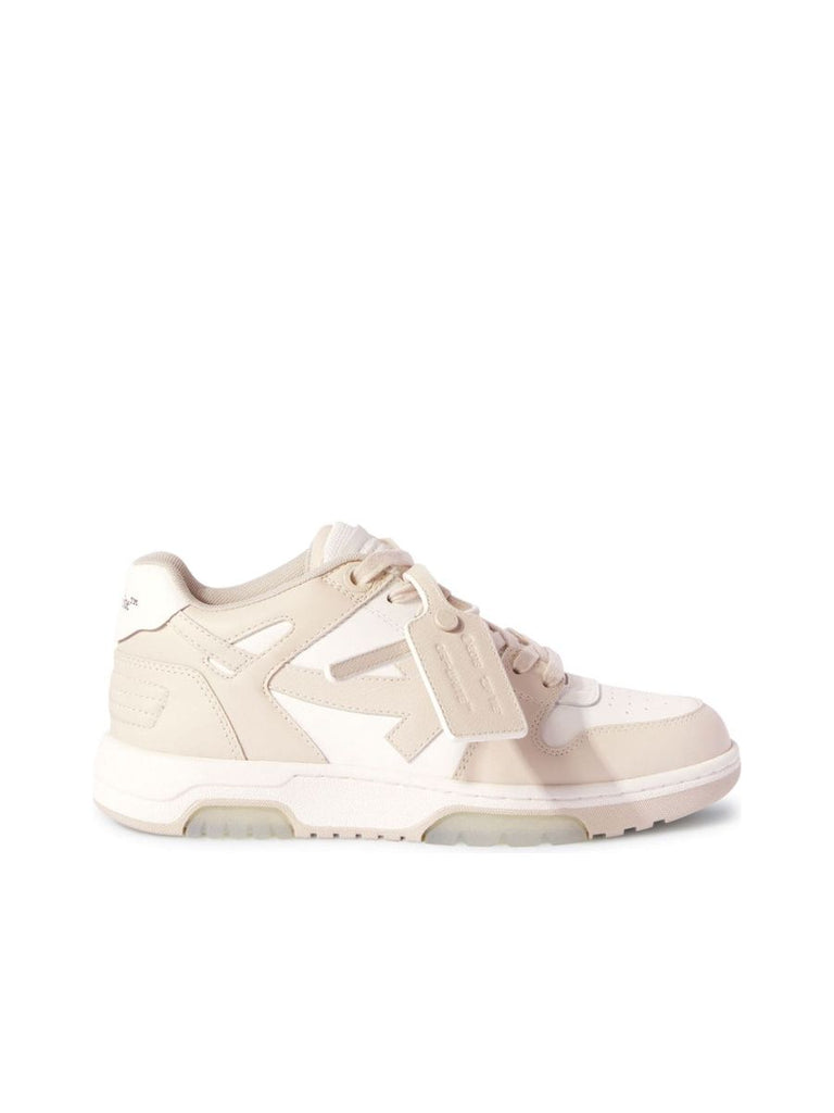 Arrows Motif Leather Sneakers 0