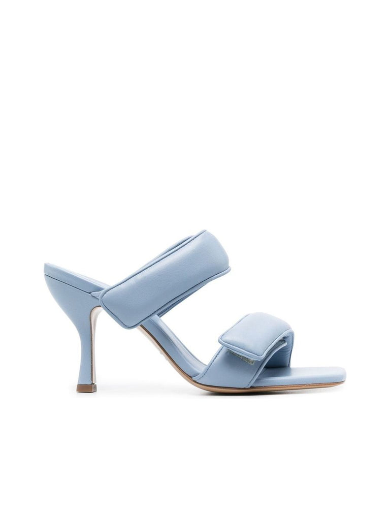 Perni Leather Touchstrap Mules 0