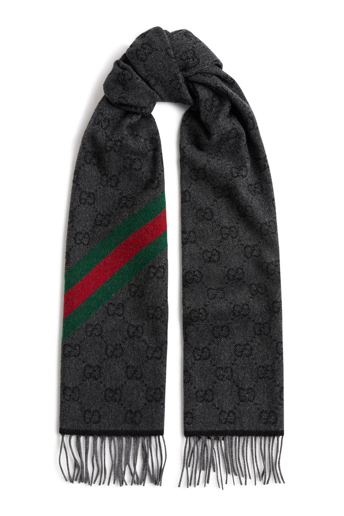 Black gucci discount scarf