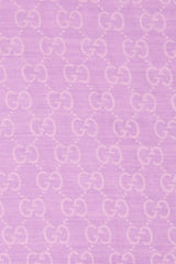 GG Jacquard Silk Wool Scarf