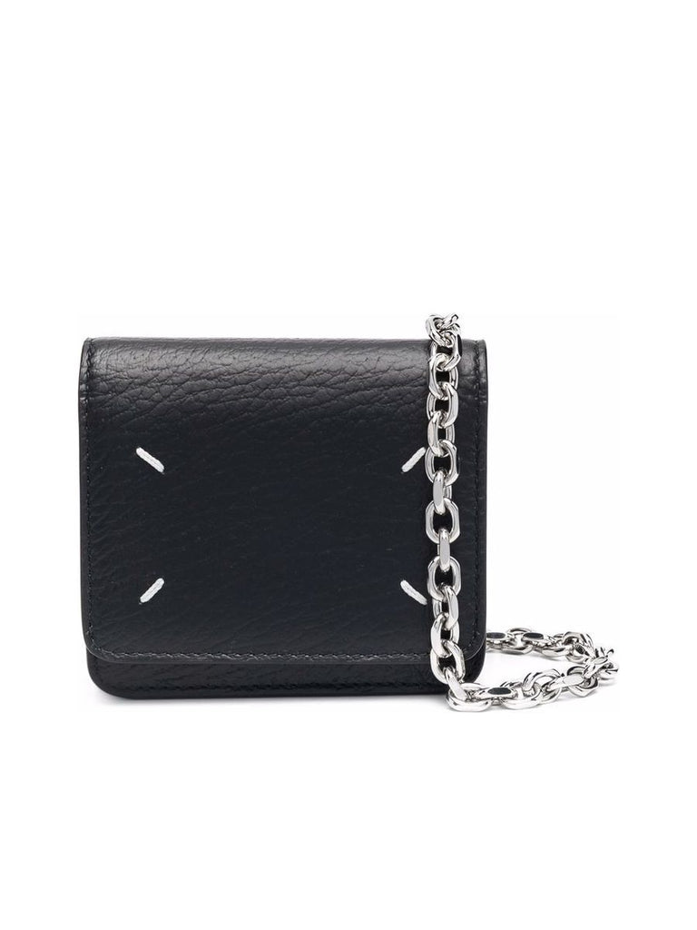 Fourstitch Leather Chain Wallet 0