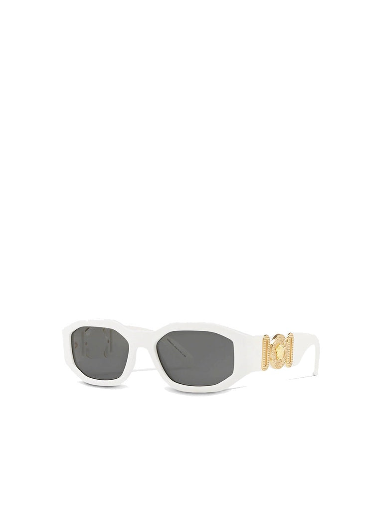 Medusa Biggie Square Sunglasses O4361 in White