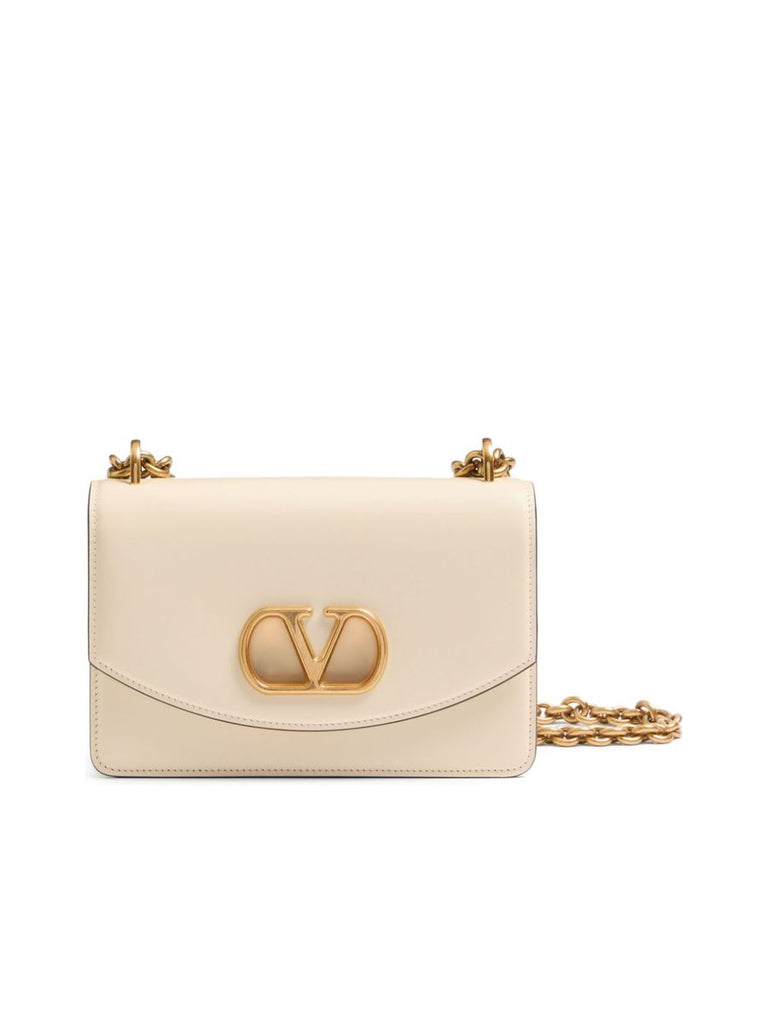 Small Vain Leather Shoulder Bag 0